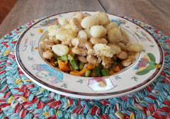 Spring Vegetable Gnocchi